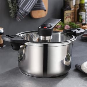 China Custom Kitchen Pressure Cooker 24cm 304 Stainless Steel Pressure Cooker wholesale