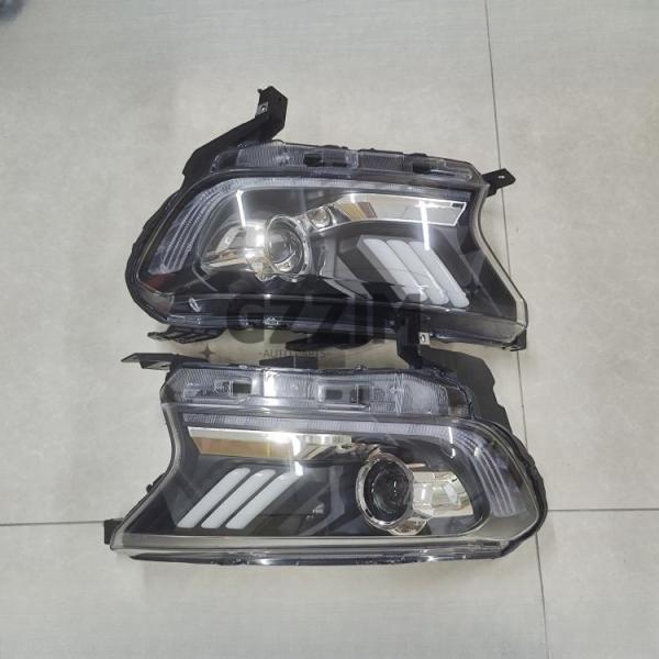 Car Light ABS Plastic LED Front Light Parts Head Lamp for Ford Ranger T7