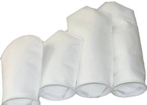 China Industrial Micron Dust Collector Liquid Filter Bag With Stainless Steel Ring wholesale