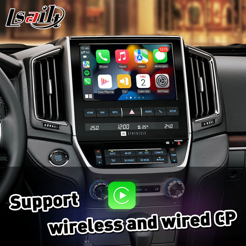 Wireless Carplay Android Auto Interface for Toyota Land Cruiser 200 VX VX-R V8 LC200 VXR 2016-2021