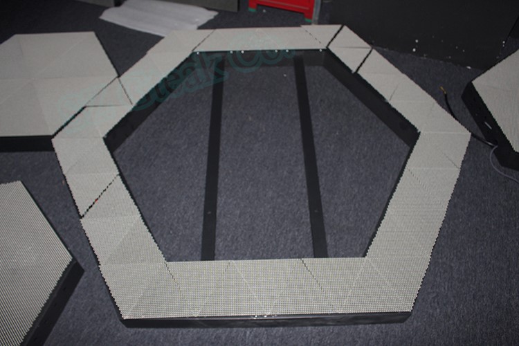 5mm triangle led screen for nightclub