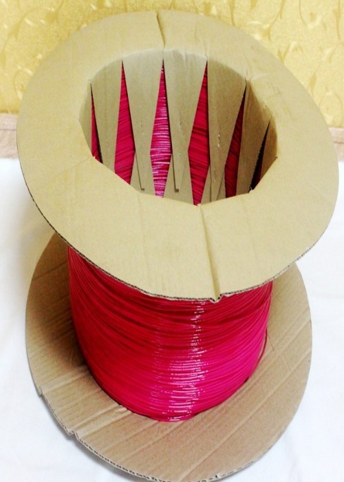 Plastic Spiral Coil Binding Materials Pvc Single Filament Spool Max Size 2.8mm