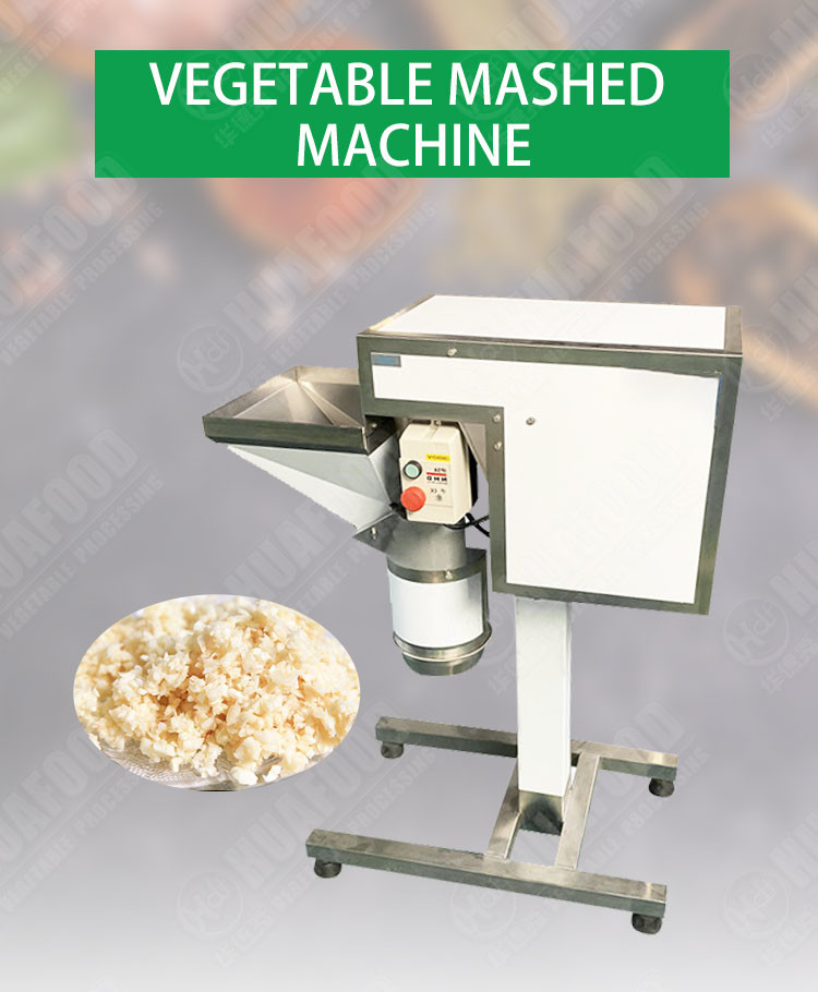 Garlic Mashing Smashing Automatic Food Processing Machines