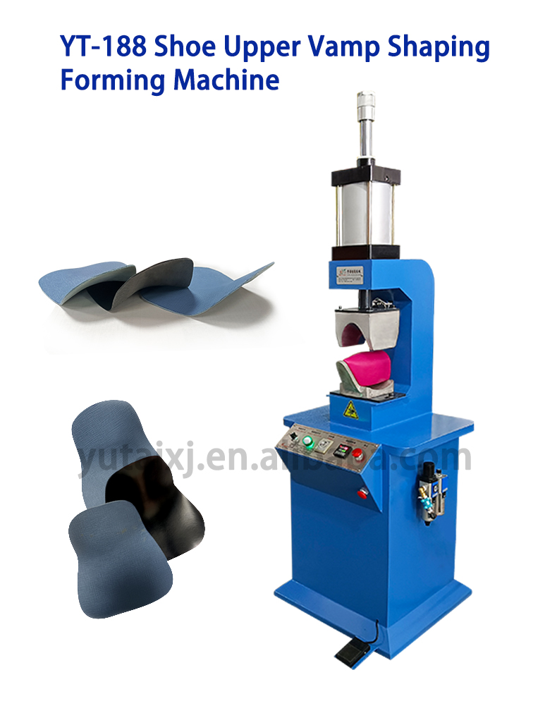 Pneumatic Single Unit Heel Seat Pounding Machine With Blue Color And Package Dimensions
