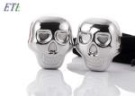 Kitchen SUS Whiskey Ice Stones , Customized Skeleton Ice Cubes Easy Management