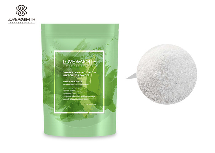 White No Yellow Strong Fade Hair Bleach Cream Dust Free Powder GMPC / ISO Listed