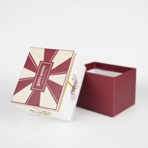 China Custom Empty Watch Candle Gift Packaging Box Eco-Friendly Jewelry Paper Box on sale