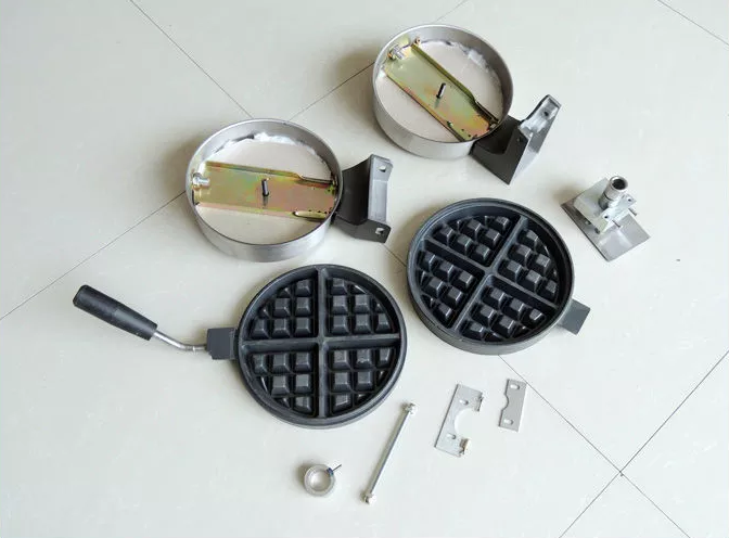 Double Plate Belgium Waffle Baker Waffle Maker Machine for Waffles and Timer Feature