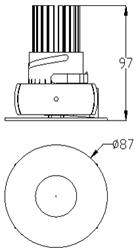LED retrofit lamp