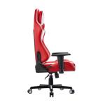 Comfortable E-sports Chair Revolving Professional White PU Leather Racing Gaming