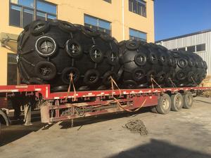 China D1500*L3000 Tyre Chain Yokohama Fender Marine Inflatable Fender wholesale