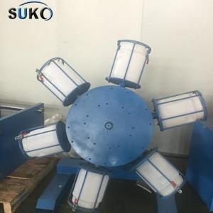 China 6 Barrel Industrial Powder Mixer Machine Stainless Steel Material wholesale