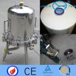 Final filtration inox stainless filter housing for olive oil