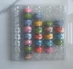 Plastic Tower Macaron Packaging Box Customizable Design