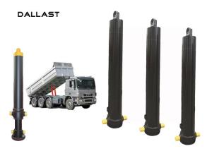 China Custom Single Acting Hydraulic Ram , Dump Truck Welded Hydraulic Ram Cylinder wholesale