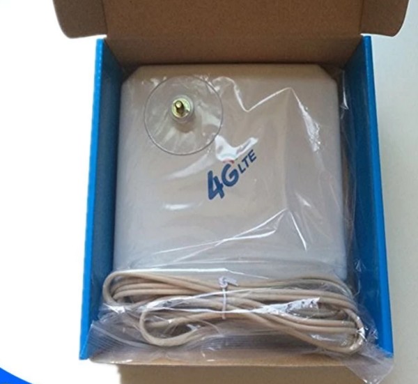 50W 35dBi Dual Connector 3G 4G LTE TS9 CRC9 Antenna Signal Booster Repeater Amplifier