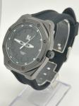 Luminous Hands Silicon Strap Watch Quartz Movement With 20mm Band