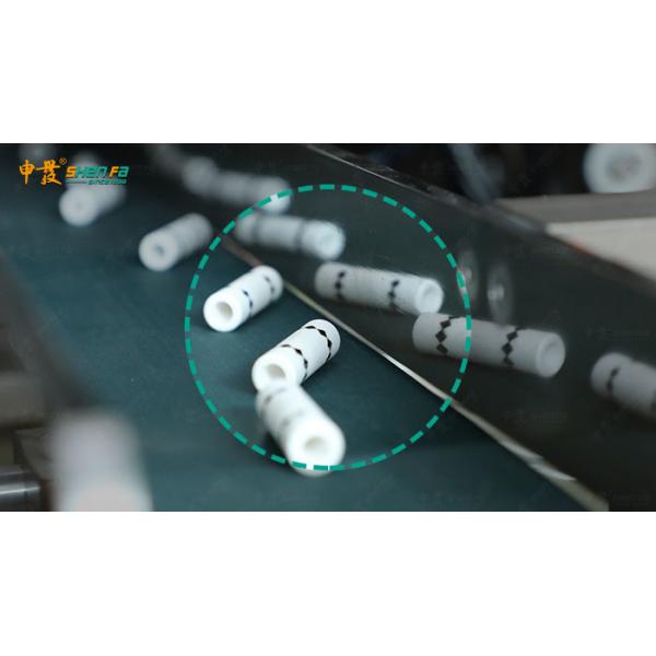 Ceramic Round Tube Single Color Automatic Screen Printing Machine Led Curing