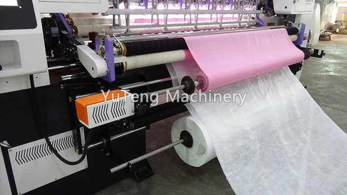 High-speed Computerized Multi-needle Shuttle Quilting Machine for Sheet Bedspread Making