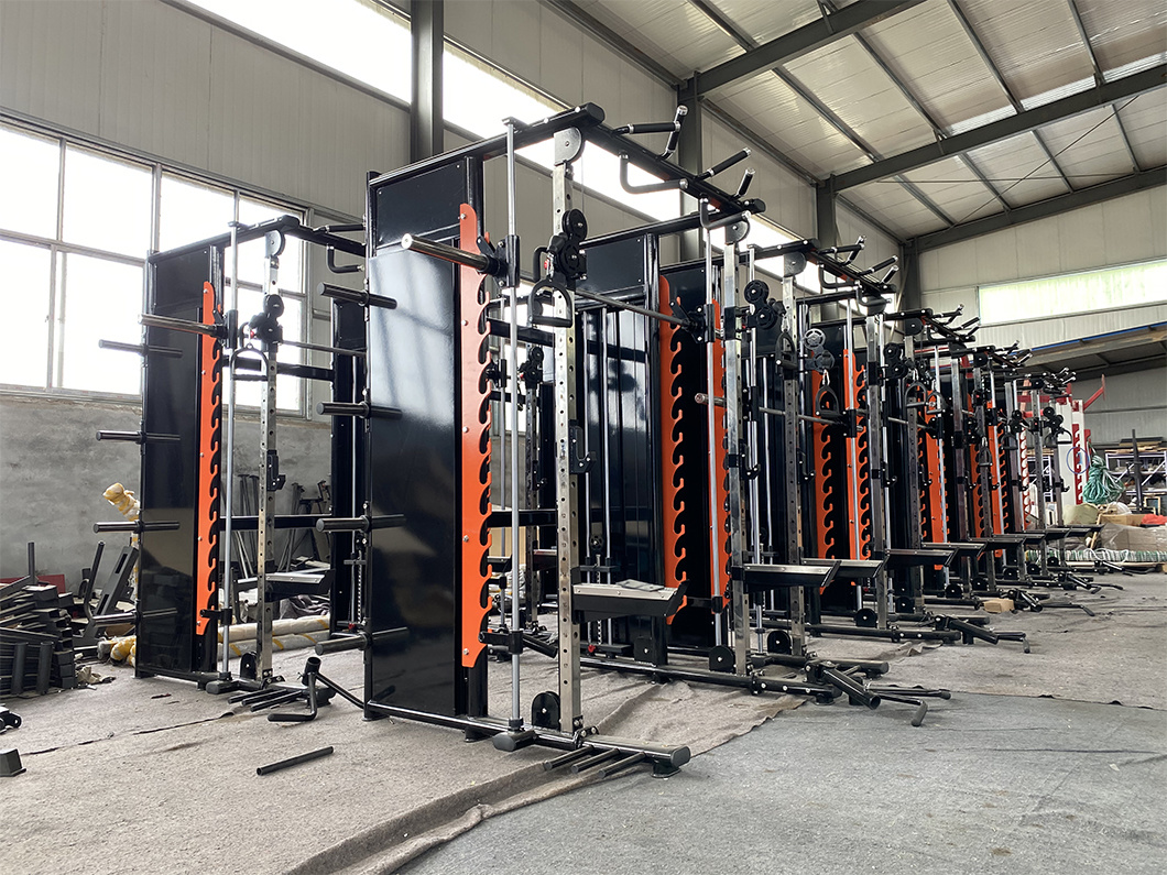 Professional Multifunctional Home Exercise Multi Squat Leg Raiser Office Body Fitness Smith Machine Gym Equipment