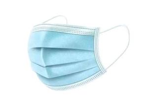 China Anti Bacteria Disposable 3 Ply Face Mask Very Low Resistance To Breathing wholesale