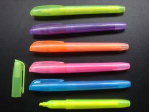 China logo printed promotional gift highlighter marker wholesale