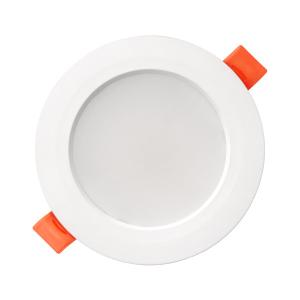 China Plastic Backlit Flat Slim Round Panel Light 7W 5CCT 3 Inch Ultra Thin COB wholesale