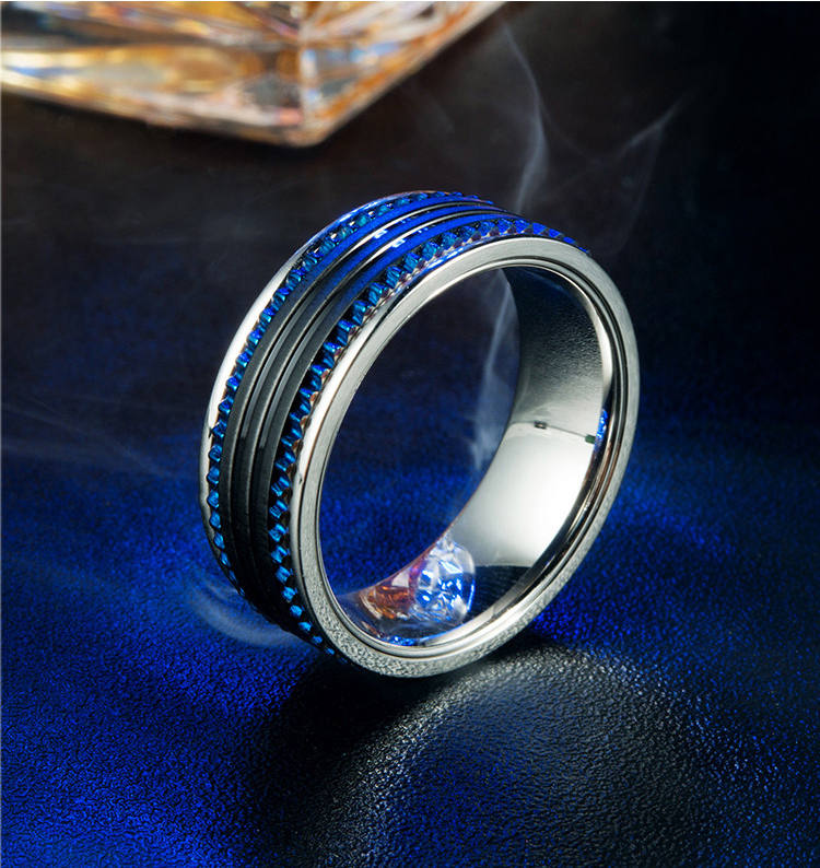 Men's Stainless Steel Rings Wedding Engagement Party Anniversary Rings