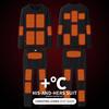 Winter Men Warm Electric Heating Suit Set Heating USB Heated Thermal Underwear