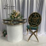 Unique gold sweetmeats acrylic stand cake table for wedding event party