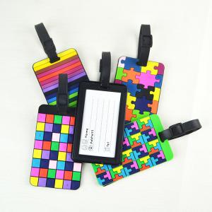 China Cheapest Price Personalized Custom Soft PVC Travel Luggage Tag wholesale