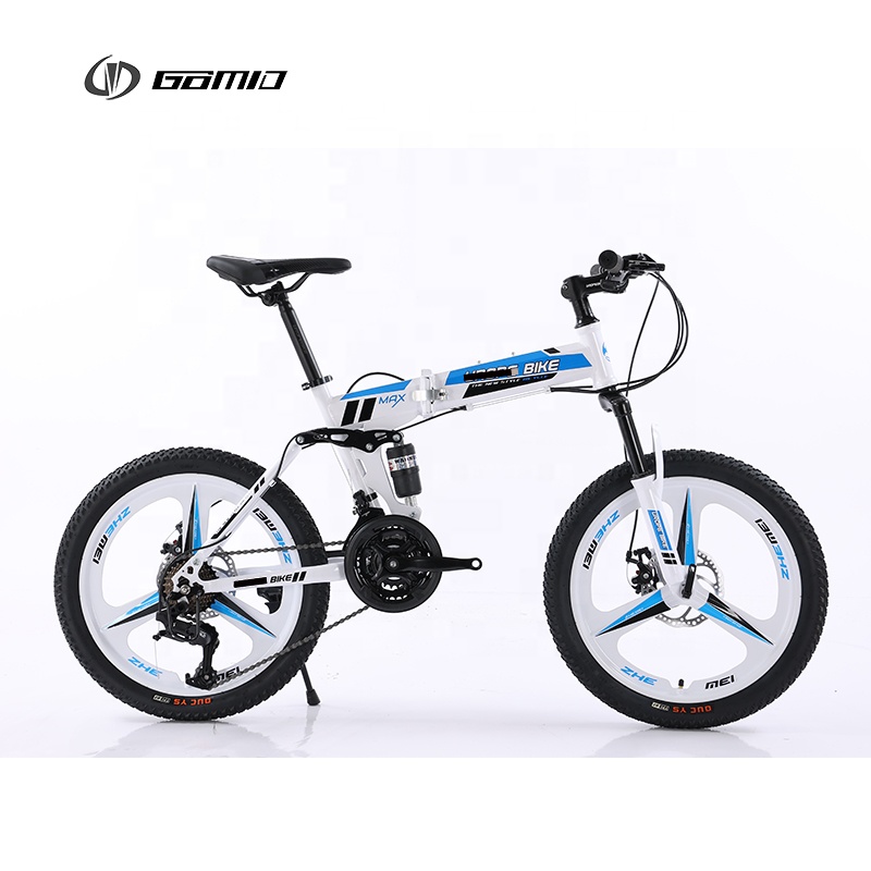 Ordinary Pedal GOMID Kids' Foldable Mountainbike Full Suspension Folding Bike 20 Inch