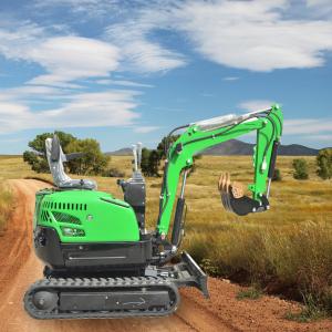 China Hydraulic Mini Excavator Digger 1.3 Ton Micro Excavator wholesale