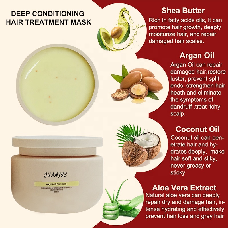 OEM/ODM Accepted Smooth Repair Hair Masque for Salon Protein Treatment of Damaged Hair