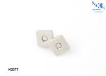 Small Snap Purse Closure K2277 , Square Shape Magnetic Purse Fasteners
