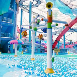 Small Animal Splash Park Outdoor Entertainment Water Splash Pad