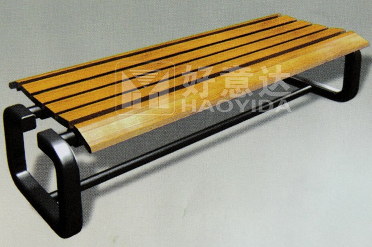 L1500 W500 H750mm 3 Seater Cast Iron And Wood Garden Bench