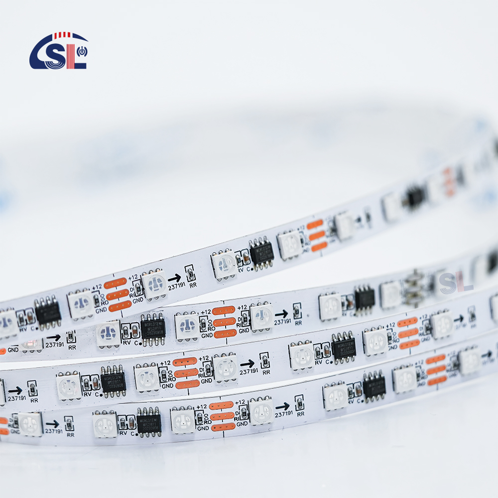 8mm 2811 60Ds DC12V RGB LED Light Strip for Ambience and Residential