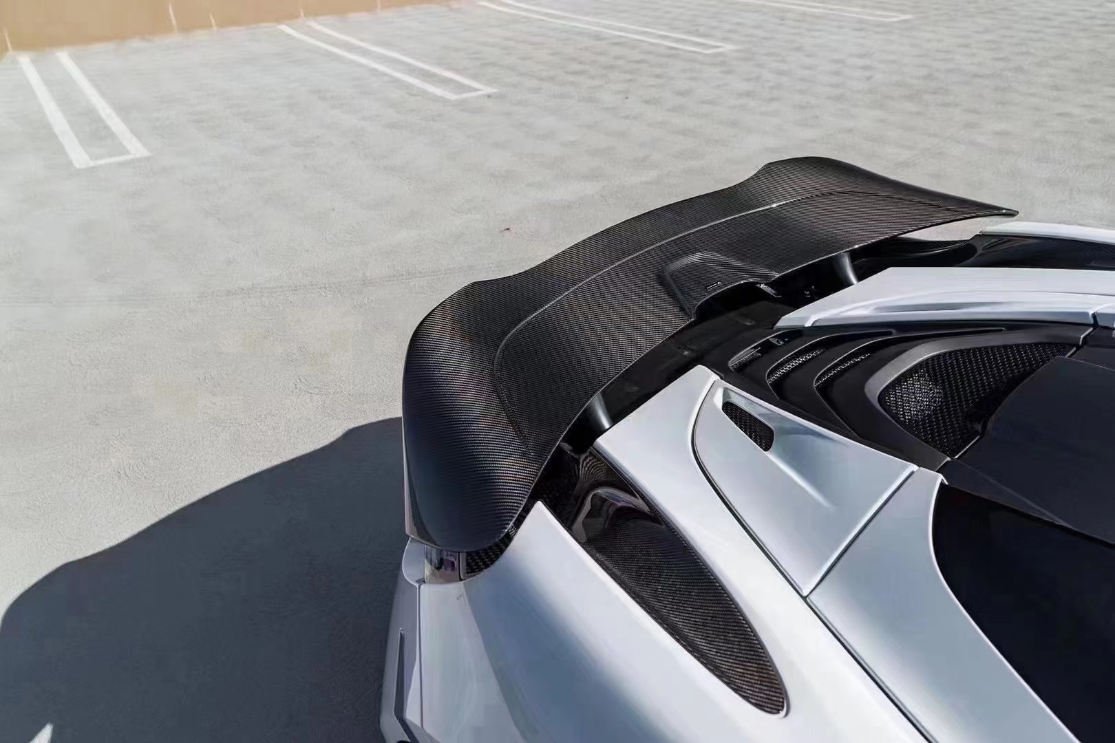 For McLaren 720s Carbon Fiber Spoiler 720s Upgraded to VORS Style Carbon Fiber Spoiler Wing