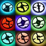 SAA Waterproof SMD 5050 Rgb Led Strip Light 5m 12v 24v 14.4 Watt