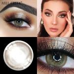 14.2mm Prescription Enhancement Tint Colored Contacts For Graduated Eyes