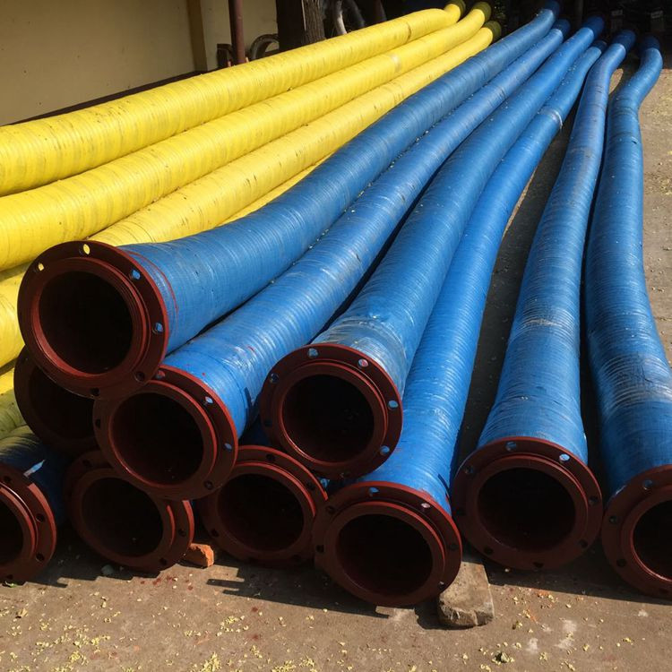 Double Sided Slurry Suction Hose Heavy Duty Pipe Fittings Flex Umbilical