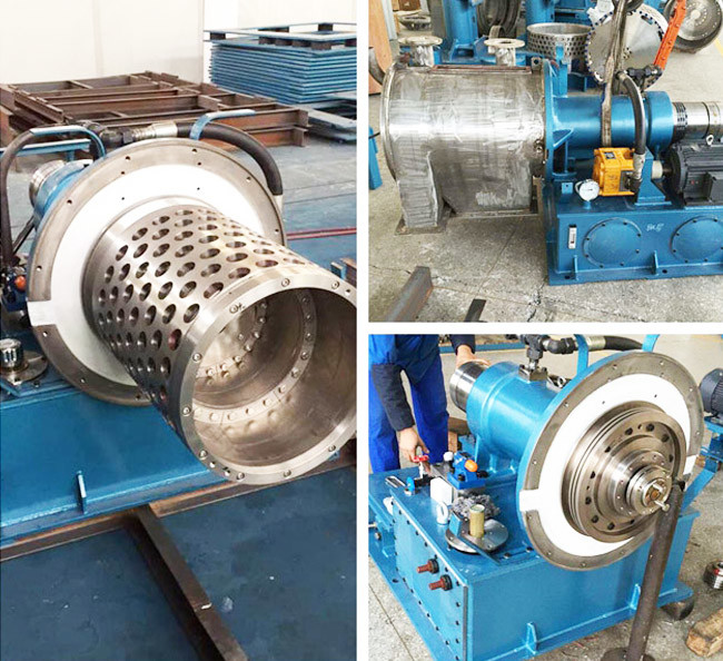 Automatic Pusher Centrifuge For Separating Salt From Glycerin+Water Mixture