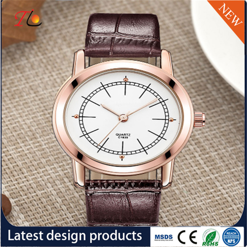 wholesale Pu watch Round dial alloy case quartz watch fashion watch concise style pu strap elegant style