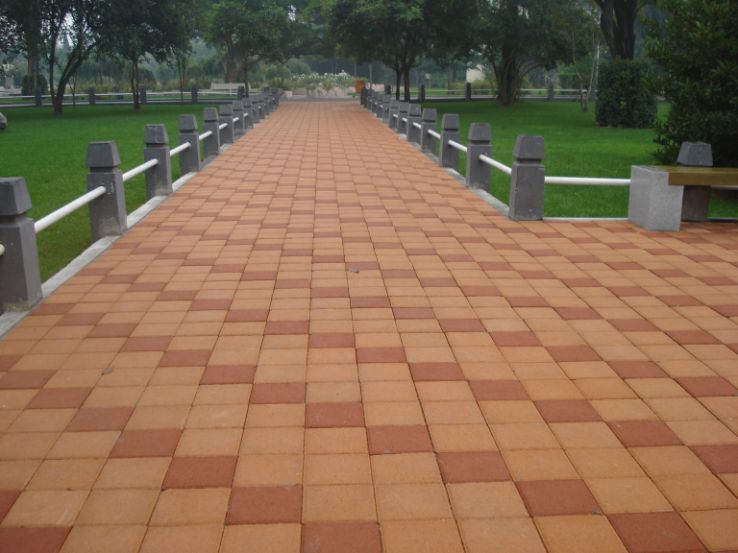 Permeable Block Paving, Pervious Concrete Stone Pavement, Landscape Porous Pavers