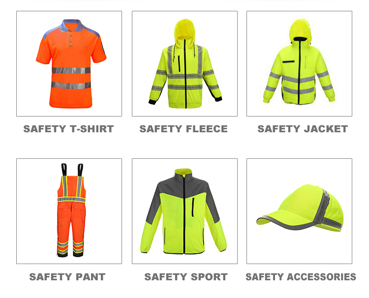 100% Polyester Tricot Safety Vest Belt High Visibility Reflective Belt Vest