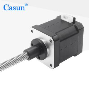 China 34mm NEMA 17 Stepper Motor Lead Screw 1.65Amp 500mN.M Casun Stepper Motor wholesale