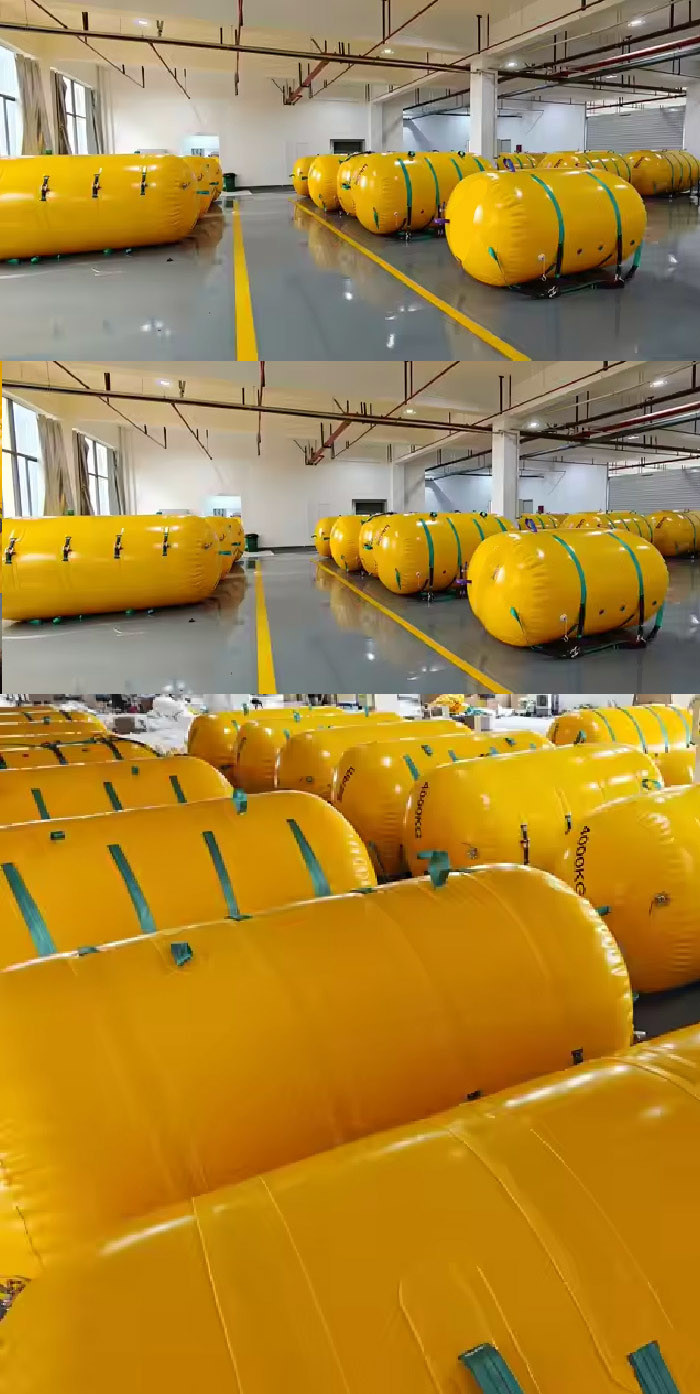 PVC Buoyancy Bags Underwater Inflatable Air Lift Bags For Marine Salvage
