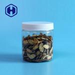 Round 510ml 87mm Leak Proof Plastic Jar Sugar Chewing Gum PET Storage Jars