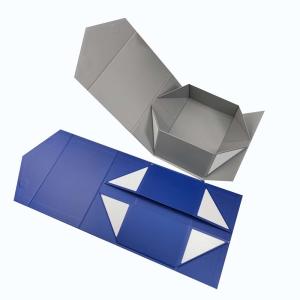 China Luxury Cardboard Rigid Collapsible Box Folding Magnetic Paper Box For Gift Packaging wholesale